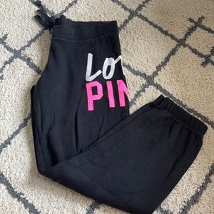 VS Pink sweatpants/joggers